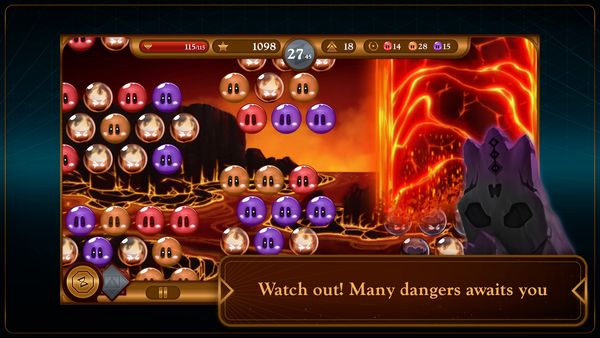 Bubble Quest: enemies